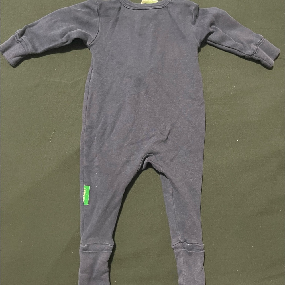 Essential Basic '2-Way' Zip Romper - Picture 3 of 3